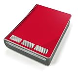 Solid State Red Design Xbox 360 HD DVD Decorative Protector Skin Decal Sticker