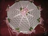 Decorated Bridal Shower Wedding White Lace Umbrella Parasol 32 Mauve Dusty Rose Roses 31J%2BmNIwV1L. SL160 Decorated Bridal Shower Wedding White Lace Umbrella Parasol 32 Mauve Dusty Rose Roses