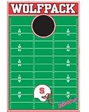 North Carolina State Wolfpack NCAA Football Field Bean Bag Toss Game