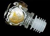 Bride's Heirloom Design - Hand Painted - Wine Bottle Stopper
