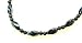 Magnetic Hematite Heptagon Shape Beaded Necklace - Style Hn005