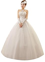 Strapless Floor Length Beaded Organza/Satin Bandage Dress/Wedding Dress 