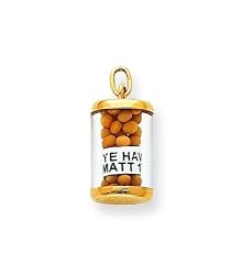 14k MuStard Seeds Pendant
