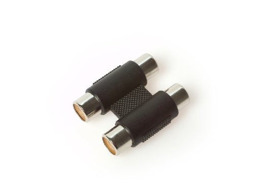 Techlink Wires1st - 2 x Phono Sockets To 2 x Phono Sockets Adaptors