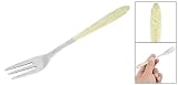 Amico Gold Tone Phoenix Straight Handle Stainless Steel 3 Teeth Fork