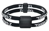Trion-Z Black/Black Ionic/Magnetic Dual-Loop Single Bracelets - Trionz