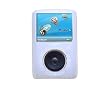 Clear Silicone Skin for Sansa Fuze Series MP3 Player with Armband and Belt Clip