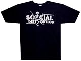 SOCIAL DISTORTION - Dancing Skeleton 2009 Tour - Black T-shirt