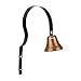 Garosa (Pack of 2) Antique Style Shopkeepersâ€‚Bell Wall Mounted Metal Alarm System Door Bell Dog Training Bell Home Decoration