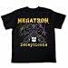 Search : Cospa Transformers Animated Decepticons Megatron Men T-Shirt Black