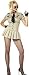 4 Piece Sexy Sheriff Costume VERY SHORT! Wow includes Glasses & Gloves (stockings sold separately)