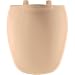 Bemis 1240200304 Eljer Emblem Plastic Round Toilet Seat, Honeydew