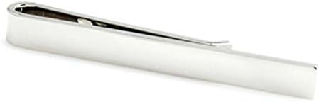 USMONON Fashion Cool Valentine's Day gift Fashion Colored Tie Clip Pin Bar 1 Piece Retail in white