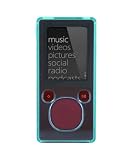 PCMICROSTORE Brand (2nd Generation) Microsoft Zune 4GB 8GB Crystal Carrying Case with Removable Belt Clip - 5 Color Choices, GREEN