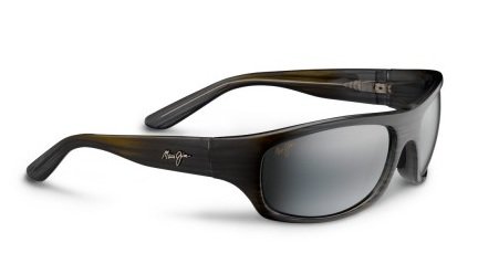 Maui Jim 261-11D Surf Rider Wrap Sunglasses Polarised Lens Mirrored