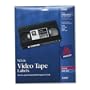 Avery 5069 Video Tape Printer Labels, 150 Each Face & Spine Labels/pack