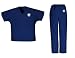 Cotton Nursing Uniforms | Cherokee Nursing Uniforms | Nursing Uniform Sets - New York Yankees Scrub Set XS
