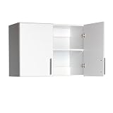 Prepac WEW-3224 32' ' Topper & Wall Cabinet 2dr White