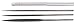 General Tools S477 4 Piece Swiss Pattern Needle File Set