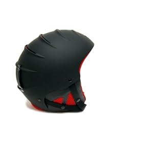 NAVIGATOR CROW, ski helmet, snowboard helmet, inlay RED, Size M