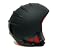 CROW - Enjoy Superiority!A new standard in its class. CROW. One that combines great design with fashion. It is a symbol of a conservative understatement with an unassuming character. Wearing a ski helmet couldn't be more noble. | CROW is purposefully lacquered in a sleek black. Only the lining of the ventilation openings is trendy and an emphasised part of this extraordinary design.  CROW also has ergonomically-shaped, removable soft pleather ear covers. The chin strap closure is adjustable without having to readjust the straps.Shell/ventilation:Design: Special impact-resistant plastic is the base of the shell, removable soft ear covers, 2 headband threadsColour/varnish: charcoal (black) surface, matt, orange or red mesh ventilation, soft pleather ear coversVentilation: The ventilation is integrated into the shell. The ventilation openings have a water-repellent cover.Sizes: 54-55 cm (XS); 56-57 (S); 58-59 (M); 60 (L), 61 (XL)Head circumference: Please measure your head circumference carefully beforehand (above the eyebrows and over the tips of your ears, not too snugly so that a finger can still fit between your head and the measuring tape) in order to avoid a time-consuming exchange! The head circumference should match the sizing chart (circumference = helmet size)Features/standards:Lining: The helmet is lined with a velvet-like, anti-allergenic and perspiration absorbing material. Certain parts are lined with orange or red mesh. The lining is skin-friendly.Strap: The strap has a tension lock clip closure. This allows the tension of the chin strap to be adjusted without having to readjust the straps.Fit: The optional ear covers offer a comfortable, near pressureless fit.Standards/tests:  The helmet has been T&&Uuml;V tested (in accordance with EN 1077), bears the 'Proven safety' seal and is CE certified.
