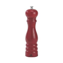 Peugeot Paris Classic 9-Inch Pepper, Red Lacquer