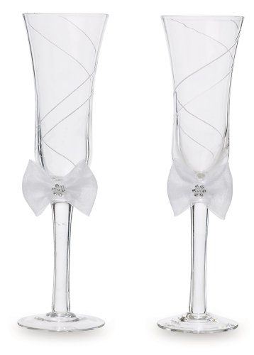 Wedding favor - Wilton Graceful Wedding Day Collection Toasting Glasses