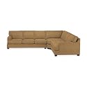 Williams-Sonoma Home Jackson Sectional Loveseat, Left-Arm, Faux Ostrich, Tan
