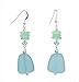 Beachy Blue Hawaiian Sea Glass Earrings