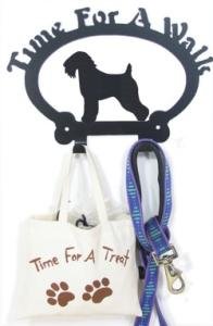 Dog Leash Hook - Wheaten Terrier (Time for a Walk)