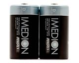 PowerEx Imedion Precharged 9500mAh D Rechargeable Battery 2-Pack