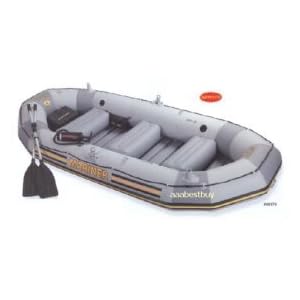 Click here to buy 2009 Intex Mariner 4 Boat Set w Oars and Pump 4 Person - 880 lbs Payload by Calsplash