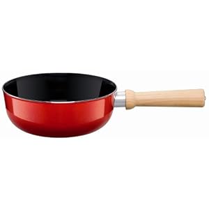Silit 2-Quart Casserole Pan for Cheese Fondue, Energy Red by Silit