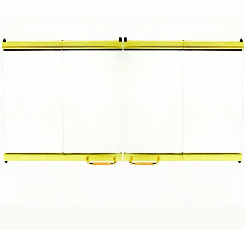 FMI Products BDB36B Wood Fireplace Bi-Fold Door 