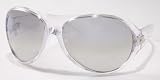 RALPH LAUREN RL 8002 5002/6V CLEAR PLASTIC GRAY MIRROR LENS SUNGLASSES