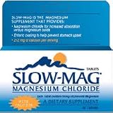 Slow - Mag Magnesium Chloride With Calcium Tablets - 60 Each, 3 Pack