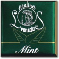1 lb Napolitain Mint Dark Chocolate Squares by SA Confiserie Leonidas