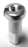 DT Swiss 2.0 x 12mm Silver Alloy Nipples, Box of 100