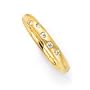 Starlight Band 3mm 18kt Yellow .12ct Diamonds