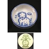 Bowl 4 inches, Gourmet Green Pineapple Pattern