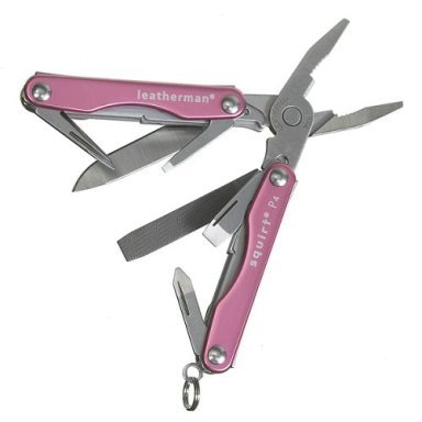 Leatherman Tool Squirt P4 Powder (Pink) #80070001K