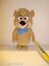 Retired Hanna Barbera Unique Yogi Bear Boo Boo 10" Plush Doll