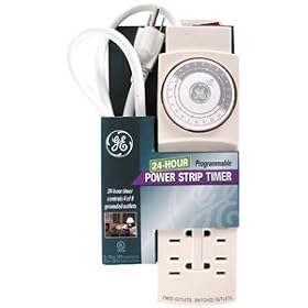 GE 57698 24-Hour Power Strip Timer