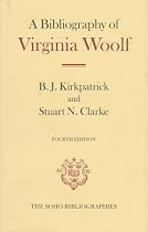 A Bibliography of Virginia Woolf (Soho Bibliographies)