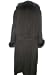 Cashmere Blend Wrap Coat w/Matching Fox Shawl Collar & Cuffs image 2