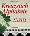 Kreuzstich Alphabete