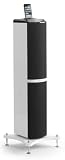 Lenco Ipod-Tower 1Lautsprecher mit Apple iPod-Docking Station (60 Watt) wei&szlig;
