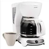 SUNBEAM OSTER 12 Cup White Coffeemaker by TILIA/FOODSAVER/SUNBEAM/OSTER