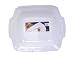 Decorative Living Deep Dish Serving Platter with Handles