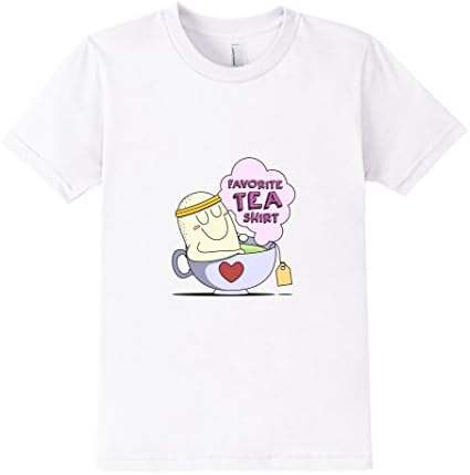Kids My Favorite Tea Shirt For Men Women Kids 8 White